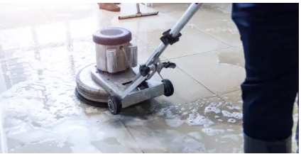 commercial floor cleaning